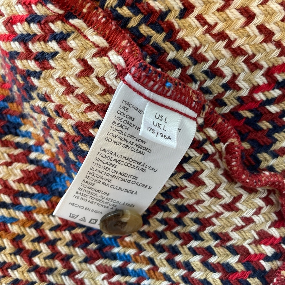 Urban Outfitters Colorful Houndstooth Jacket - Picture 5 of 5